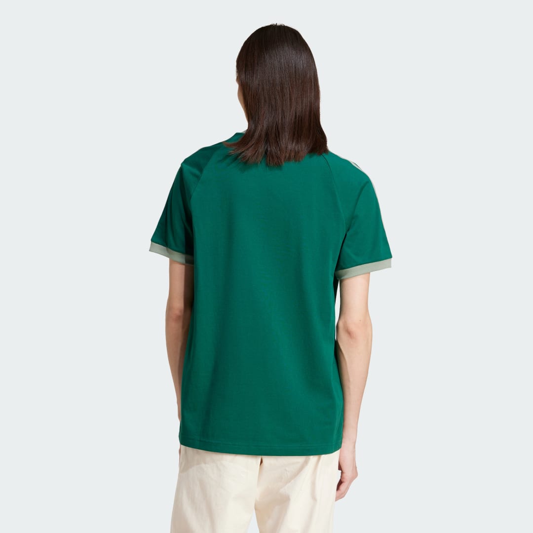 Тениска adidas Performance 3-Stripes Green T-Shirt Зелено | JN7017, 1