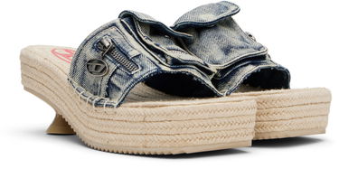 Pокля Diesel Diesel D-Ibiza Heeled Sandals Синьо | Y03568 P8100, 3
