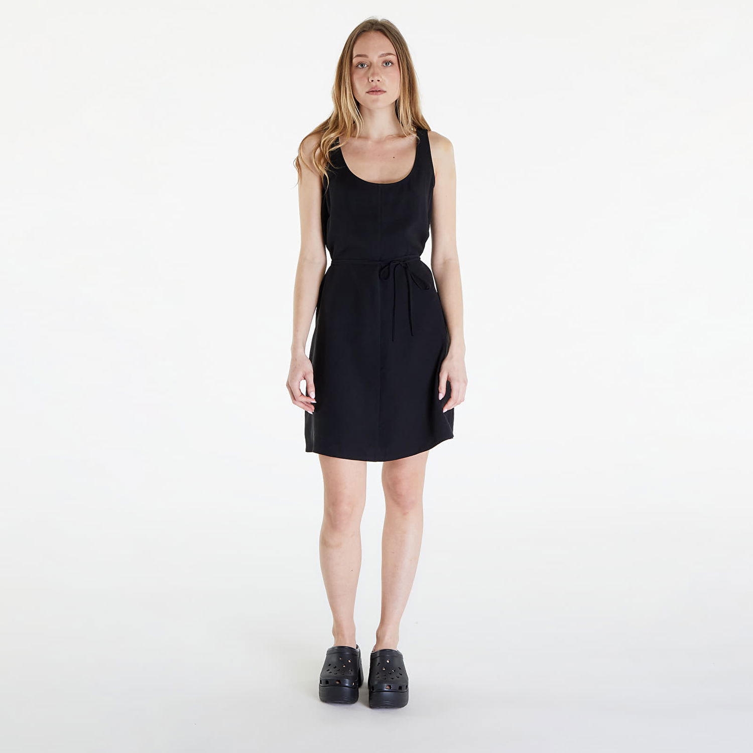 Pокля CALVIN KLEIN Jeans Tie Waisted Day Dress Black Черно | J20J223320 BEH, 0