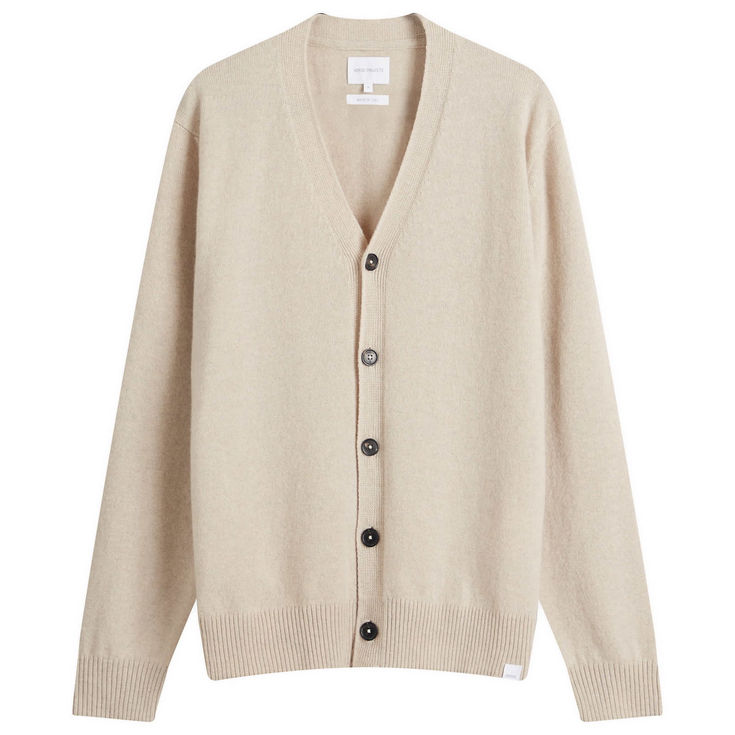 Пуловер NORSE PROJECTS Lambswool Knit Cardigan Бежово | N45-0624-2064, 0