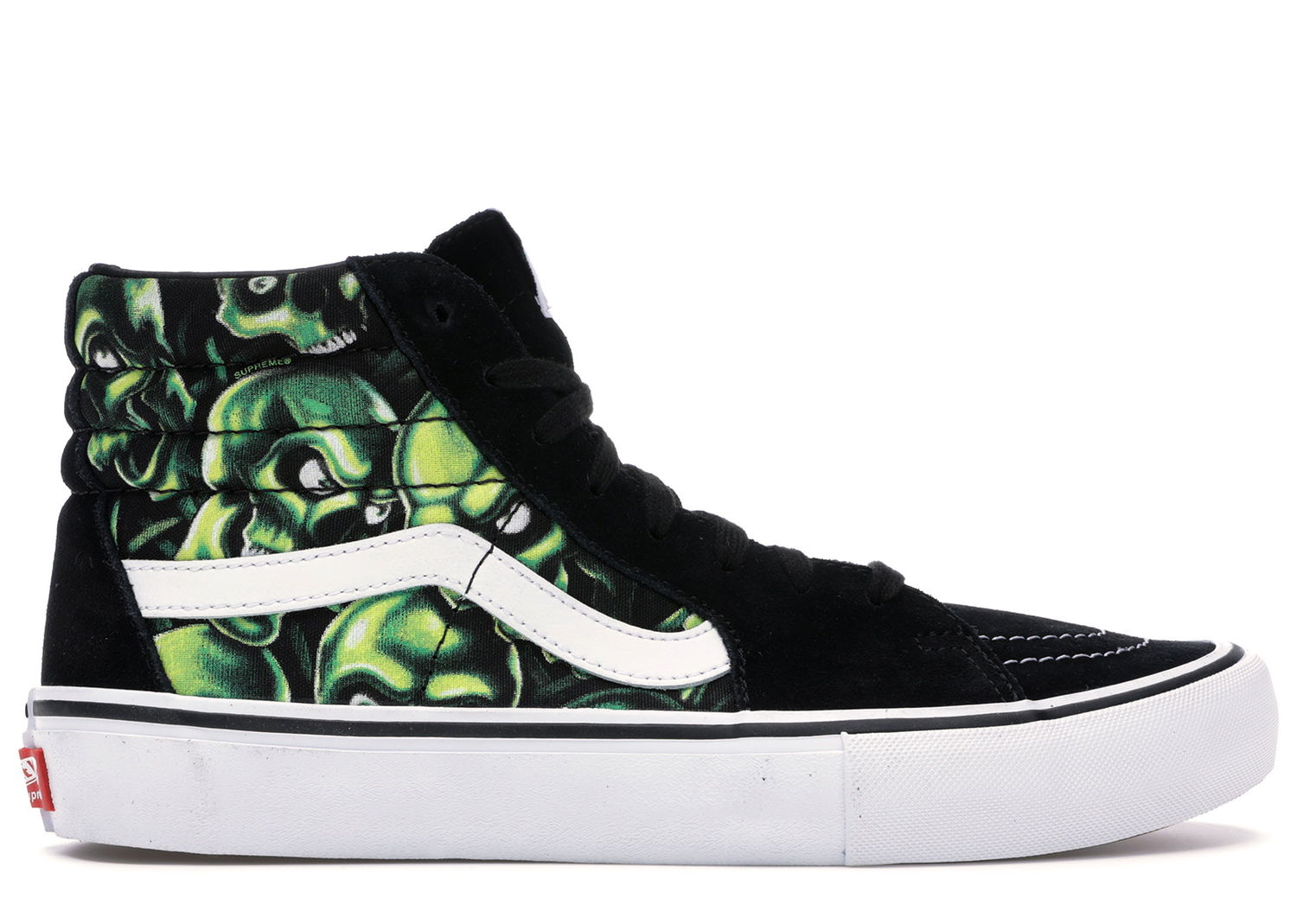 Кецове и обувки Vans Sk8-Hi Supreme Skull Pile (Green) Черно | VN000VHG3FW, 0