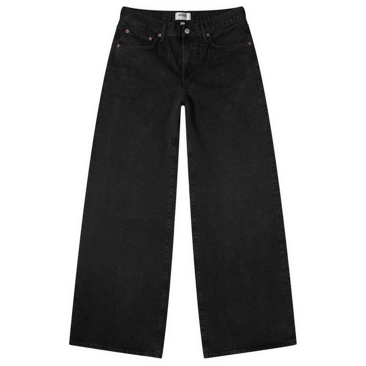 Дънки AGOLDE Clara Jeans in Mascara Черно | A9152-1157, 0