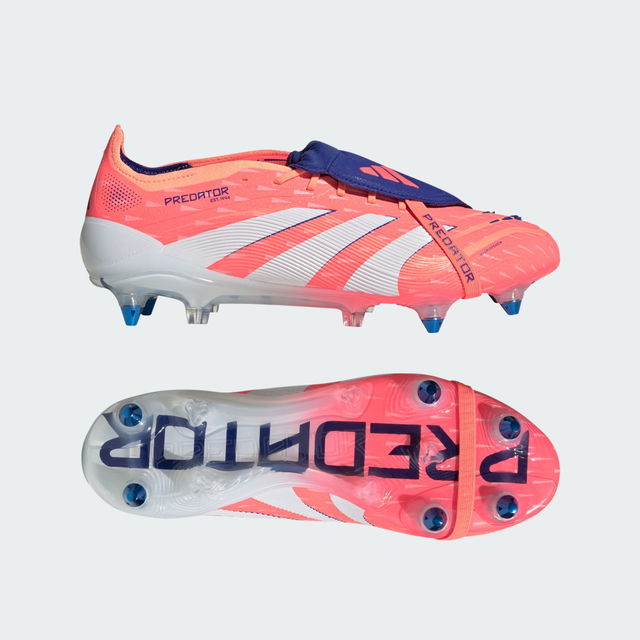 Predator Elite Soft Ground Fold-over Tongue Cleats