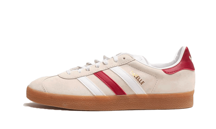 Кецове и обувки adidas Originals Gazelle Aluminum Collegiate Burgundy Бежово | IG0672, 0