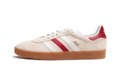 Кецове и обувки adidas Originals Gazelle Aluminum Collegiate Burgundy Бежово | IG0672, 0
