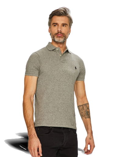 Поло тениска Polo by Ralph Lauren Slim Fit Polo Сиво | 710548797011