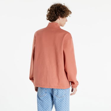 Суитчър adidas Originals Adicolor Contempo Half-Zip Crew Кафяво | HK0309, 2