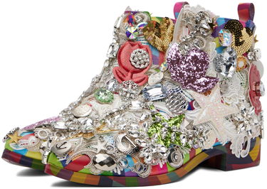 Облекло Comme des Garçons Comme des Garçons Kids Love Gaite Edition Embellished Chelsea Boots Многоцветен | GM-K101-001, 4