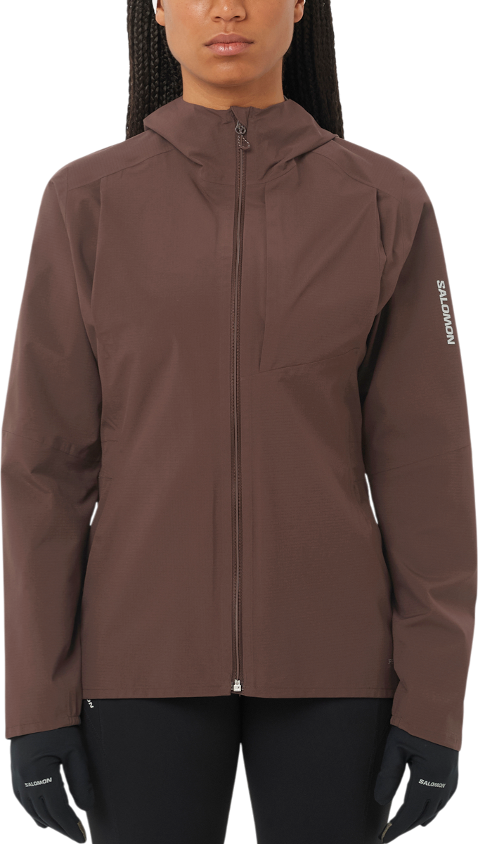 Яке Salomon Salomon Bonatti Trail Hooded Jacket Кафяво | lc2673800, 0