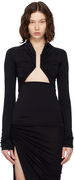 Rick Owens Concordians Double Allanah Prong Top