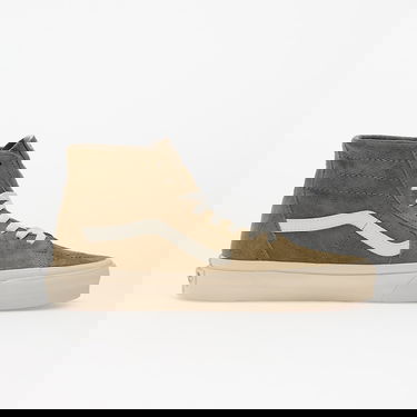 Кецове и обувки Vans SK8-Hi Tapered Pig Suede Зелено | VN000DCFEMF1, 2