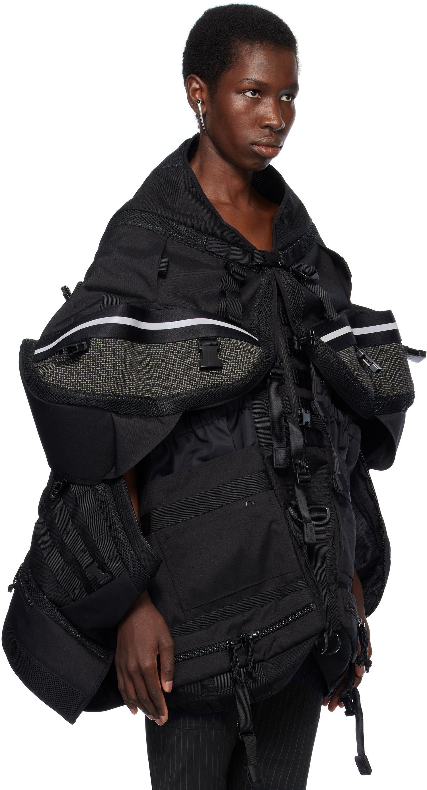 Жилетка Junya Watanabe Junya Watanabe Komine Protector Vest Черно | JO-J006-051-1, 1