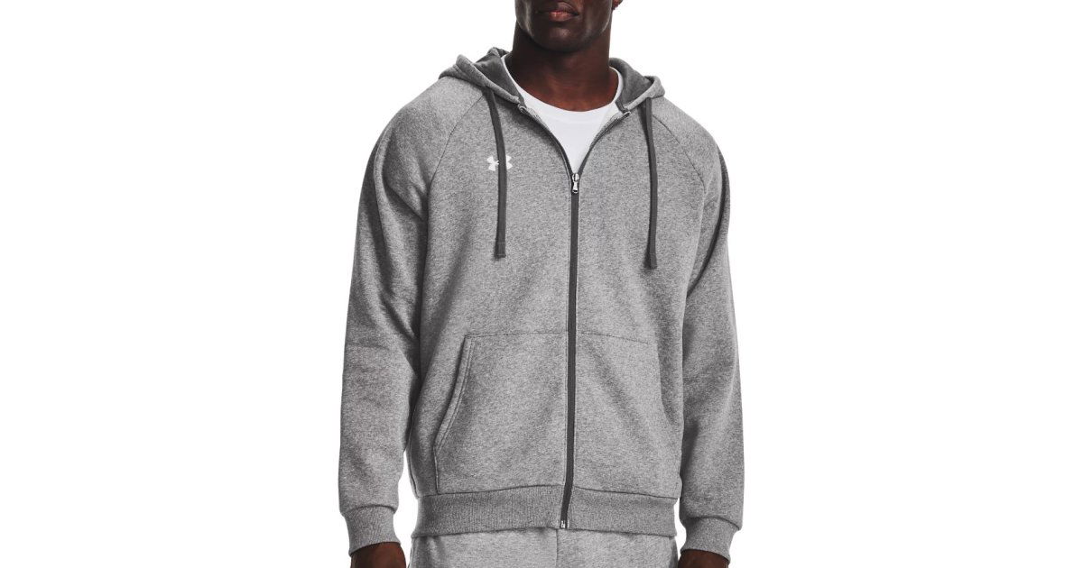 Суитчър Under Armour Rival Fleece FZ Сиво | 1379767-025, 1