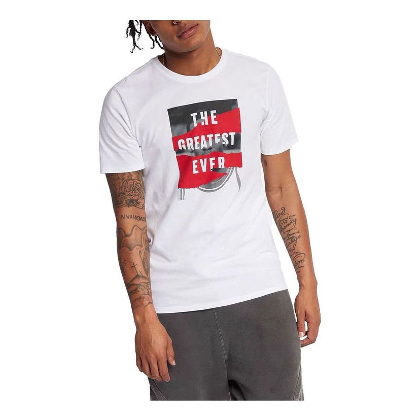 Тениска Jordan Sportswear Heritage Graphic T-Shirt Бяло | AH6319-100