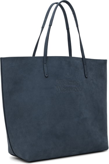 Голяма пазарска чанта Vivienne Westwood Vivienne Westwood Studio Shopper Tote Тъмно синьо | 4205007OU-L00CC-, 1