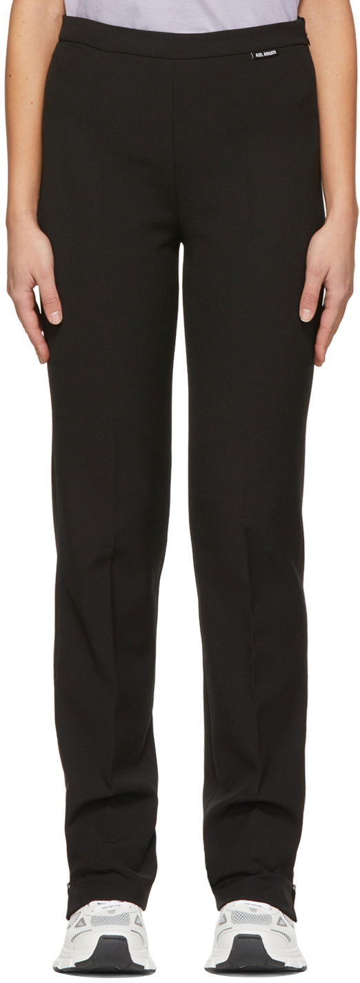 Панталони AXEL ARIGATO Polyester Straight Fit Trousers Черно | A0431001