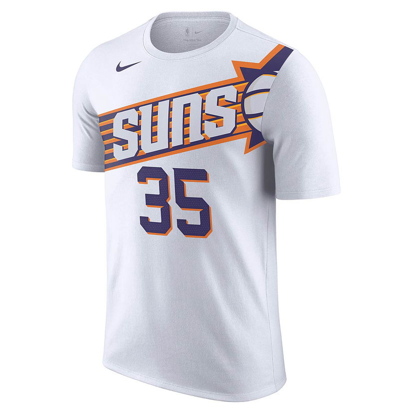 Тениска Nike NBA PHOENIX SUNS ASOSSIATION N&N T-SHIRT KEVIN DURANT, WHITE/(DURANT KEVIN) Бяло | FD9807-101