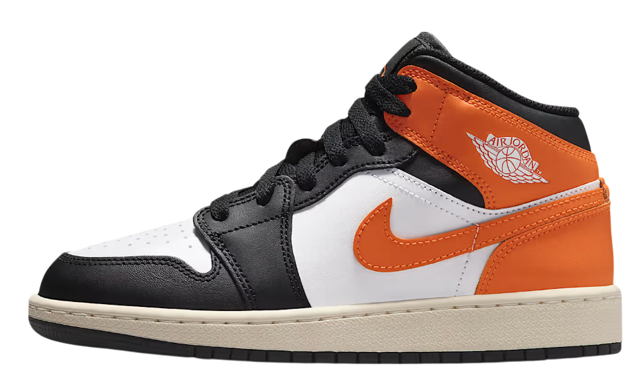 Кецове и обувки Jordan Jordan 1 Mid Black Toe Оранжево
 | DQ8423-801, 0