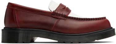 Кецове и обувки Dr. Martens Penton Two-Tone Leather Loafers Червено | 40635600, 0