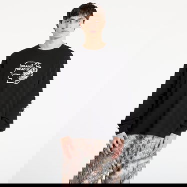 Тениска Brain Dead Brain Dead Skull Mech Long Sleeve T-Shirt Черно | BDF25T01004668BK01, 0