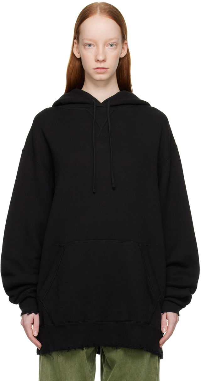 Vintage Distressed Oversized Hoodie