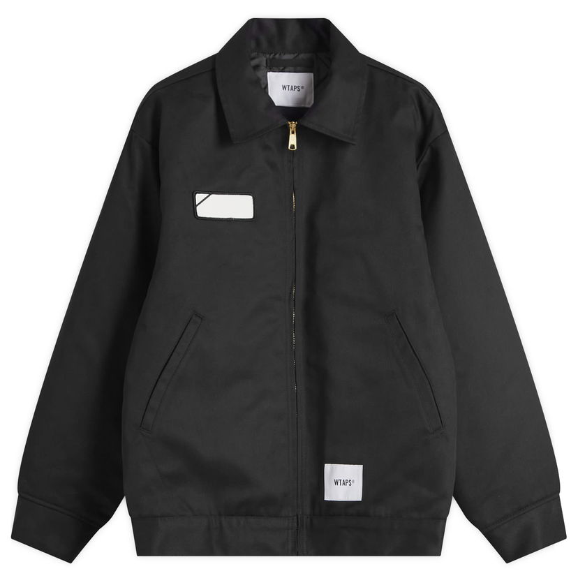 Яке WTAPS Quilted Work Jacket Черно | 242WVDT-JKM05-BLK