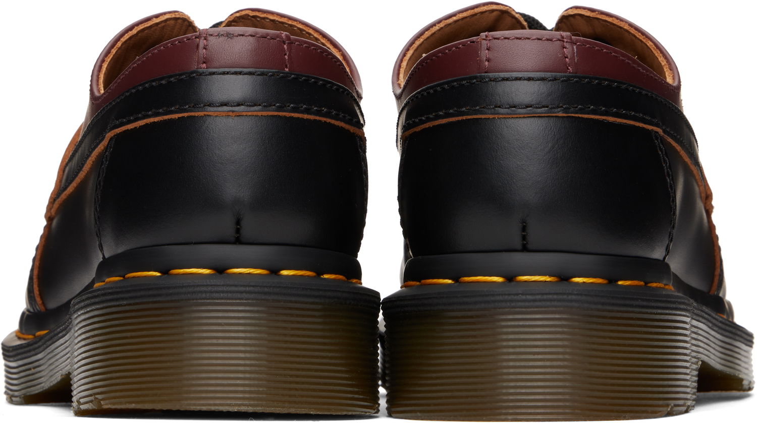 Грижа за обувките Maison Margiela MM6 Maison Margiela x Dr. Martens 1461 Penton Mashup Loafers Бургунди | S66WR0029 P8031, 1