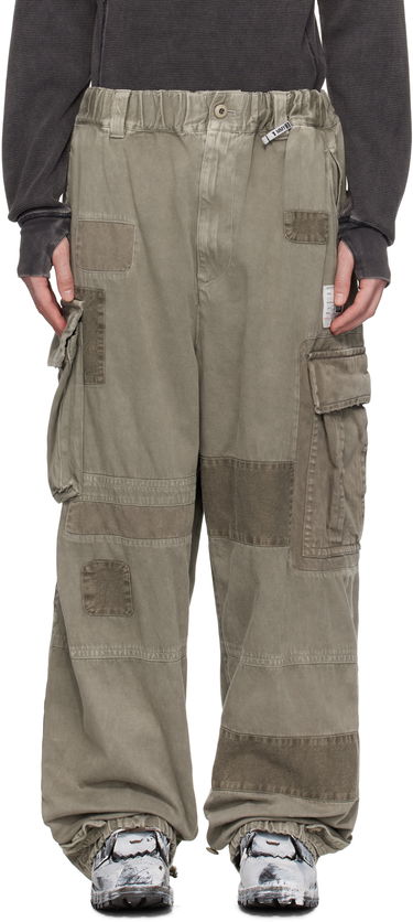 Карго панталони Maison MIHARA YASUHIRO MIHARA YASUHIRO Repair Cargo Pants Зелено | A14PT053, 0