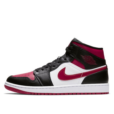 Кецове и обувки Jordan Air Jordan 1 Mid "Noble Red" Черно | 554724-066, 1