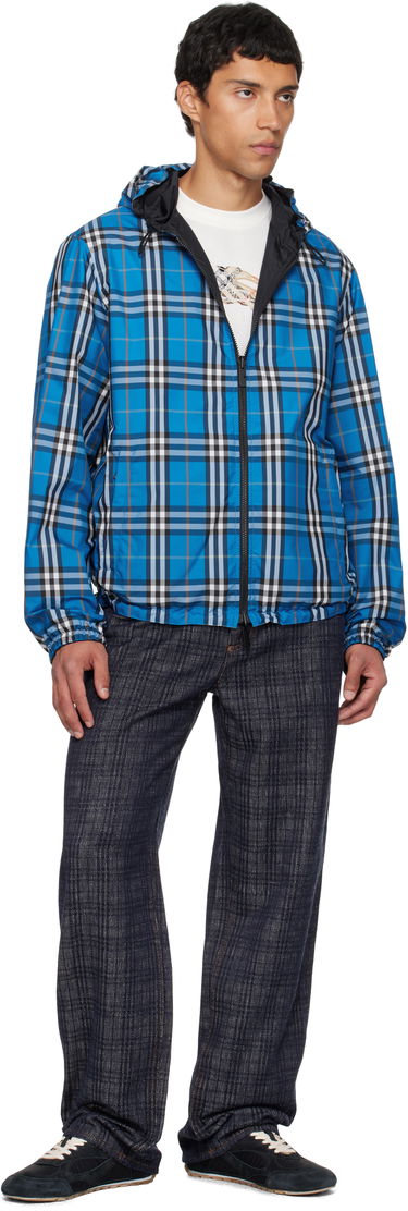 Яке Burberry Burberry Hooded Reversible Jacket Синьо | 8110369, 3