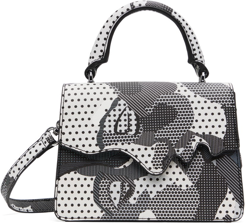 Дамска чанта KidSuper KidSuper Kissing Print Top Handle Bag Многоцветен | AW24-BAG-20