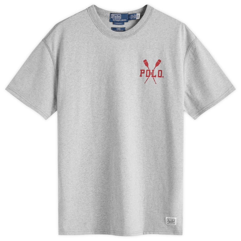 Тениска Polo by Ralph Lauren END. x Sporting Goods T-Shirt Сиво | 710945120001