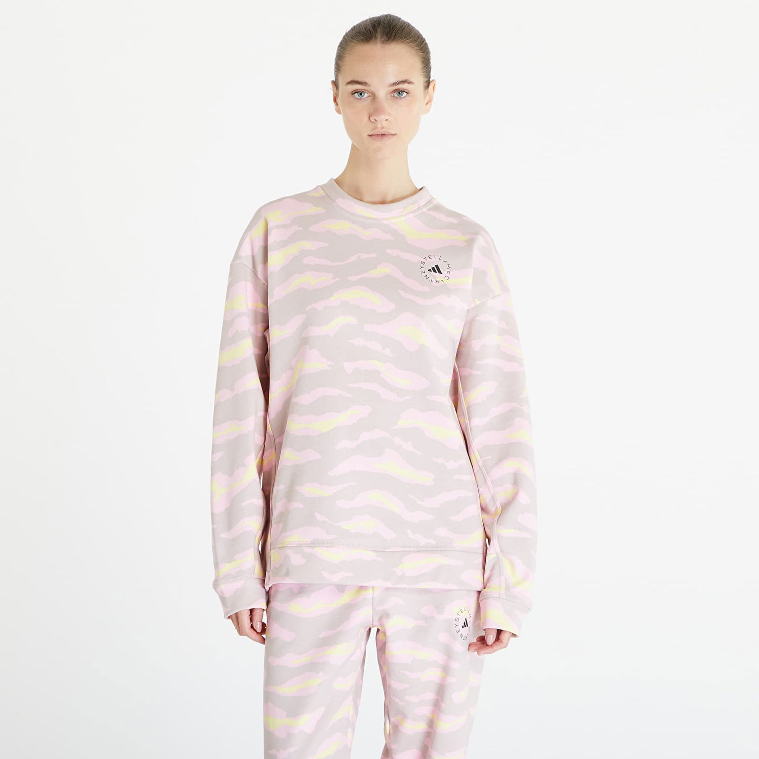 Суитчър adidas Performance Stella McCartney x Sweatshirt Розово | IN3633, 0