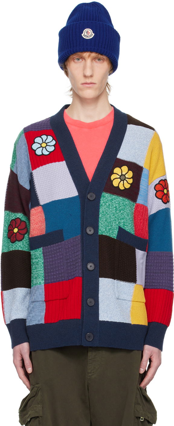 Пуловер Moncler X JW Anderson Patchwork Многоцветен | I109E9B00001M2726, 0