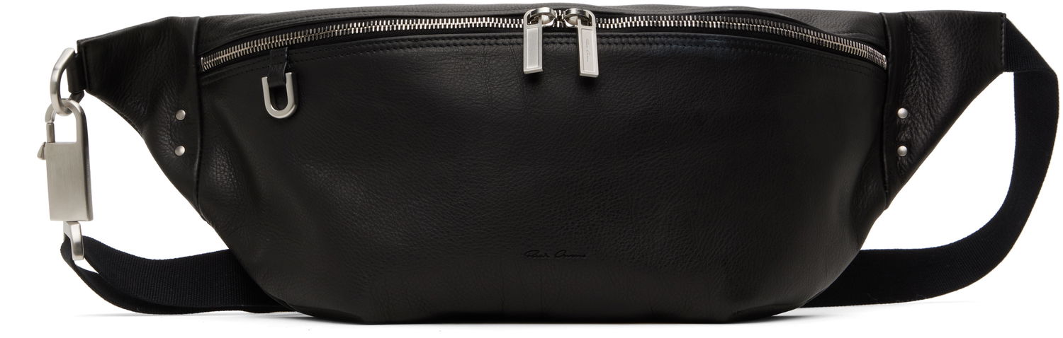 Чанта за кръста Rick Owens Rick Owens Hollywood Bumbag Pouch Черно | RA01E0631 LCN, 0