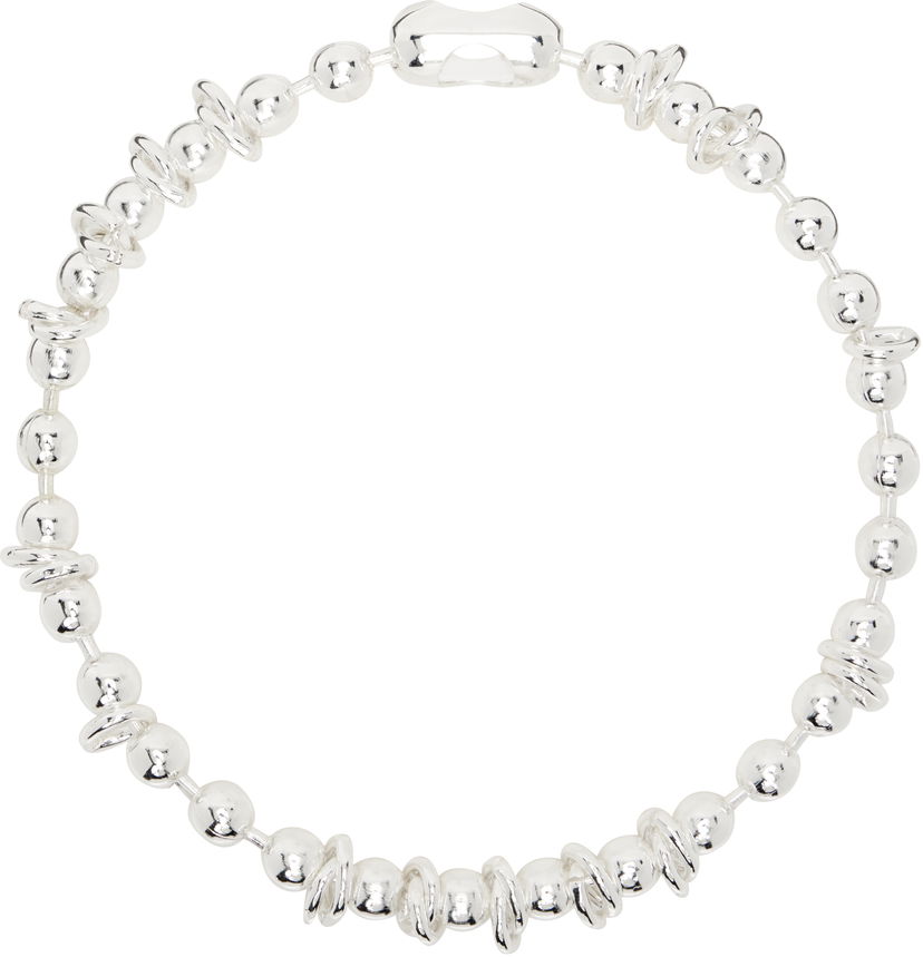 Колие MARTINE ALI Martine Ali Spar Ball Chain Necklace Металик | MASS25012-HS