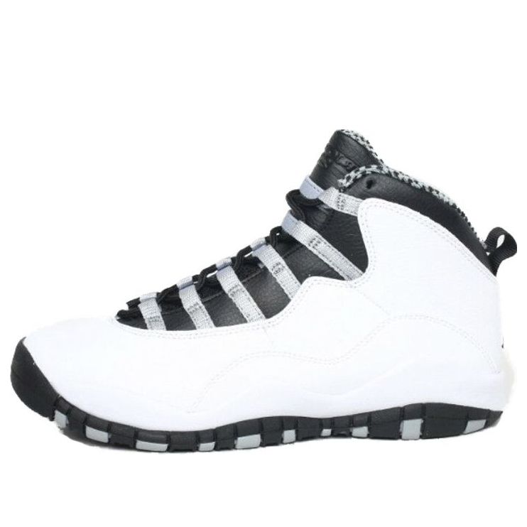 Кецове и обувки Jordan Air Jordan 10 Retro Steel 2013 Бяло | 310806-103