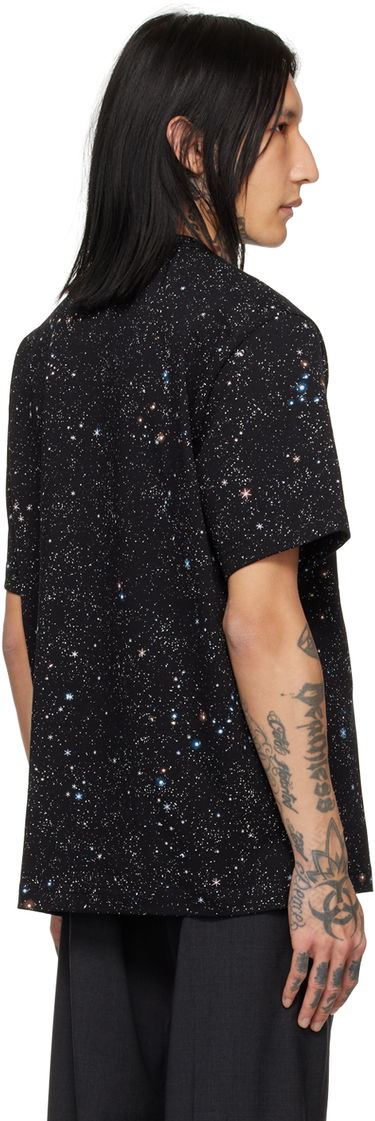 Тениска Helmut Lang Space Print T-Shirt Черно | N09HM525, 2