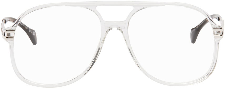 Слънчеви очила Gucci Aviator Glasses Бяло | GG1106O-003, 0