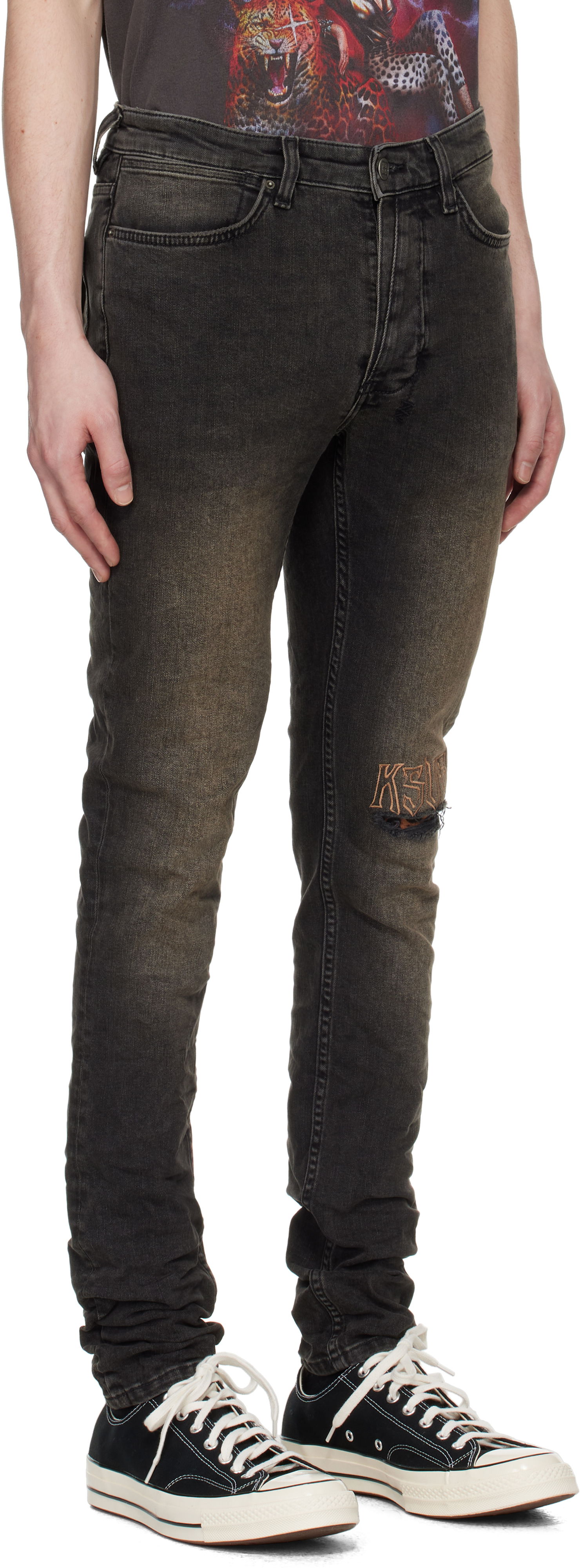 Дънки Ksubi Ksubi Van Winkle Jeans Черно | MSP25DJ032, 1