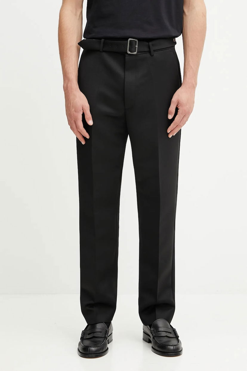 Панталони Maison Margiela MM6 Maison Margiela Wool Trousers Черно | SH2KA0042.M35612.900