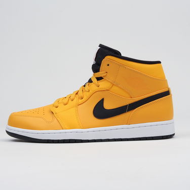 Кецове и обувки Jordan Jordan 1 Mid Жълто | 554724-700, 0