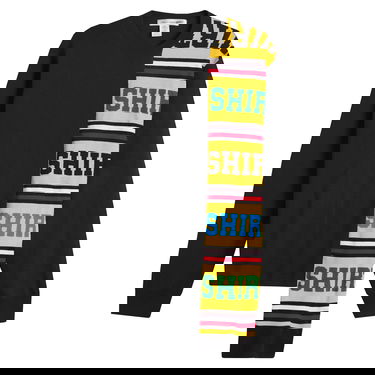 Пуловер Comme des Garçons Football Scarf Черно | FP-N003-051-1, 1
