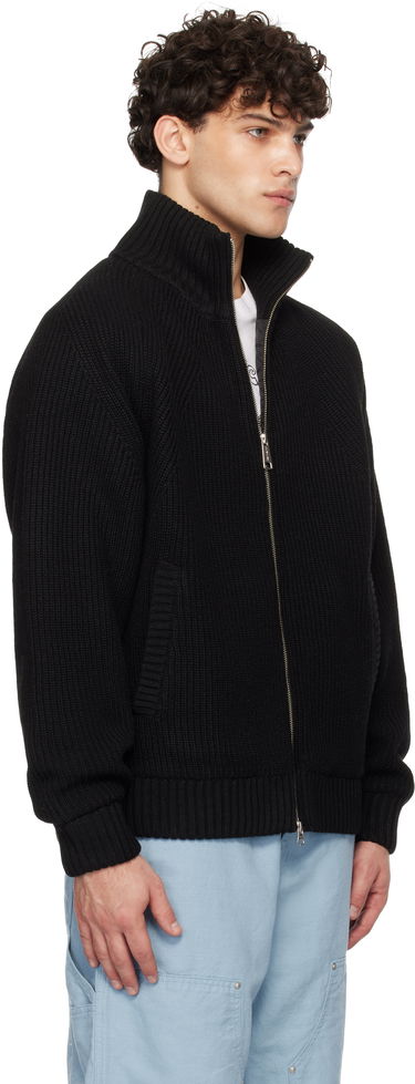Пуловер Carhartt WIP Black Banley Knit Jacket Черно | I033902, 1