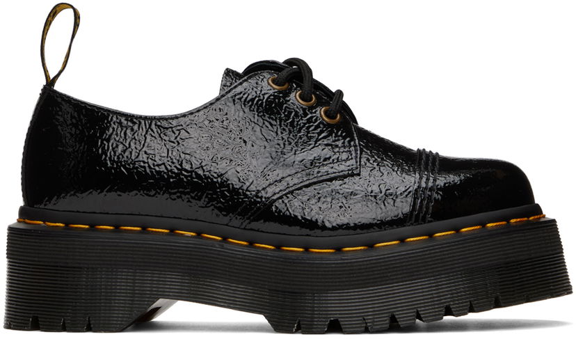 Кецове и обувки Dr. Martens Quad 1461 Platform Derbys Черно | 27716001