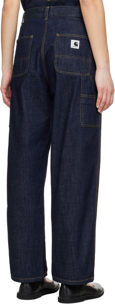 Дънки Carhartt WIP Work In Progress Brandon Single Knee Wide-Leg Jeans Тъмно синьо | I034225 0102, 2