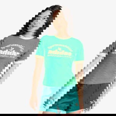 Тениска adidas Originals Retro Graphics Зелено | IR6084, 2