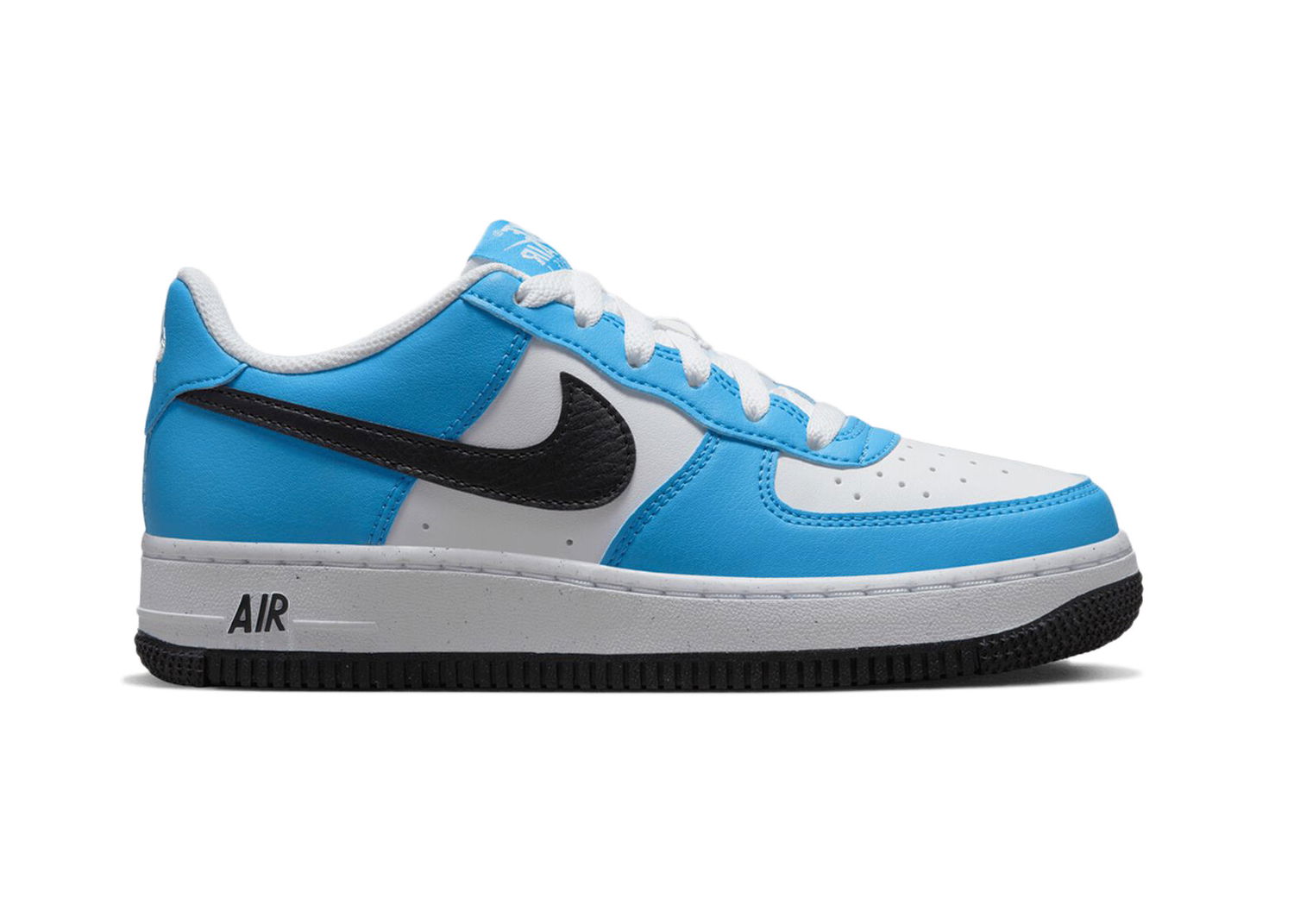Кецове и обувки Nike Air Force 1 Low 'University Blue Black' (GS) Синьо | FN3810-400, 0