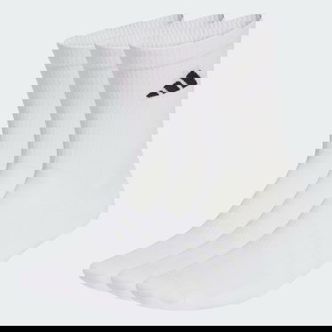Чорапи adidas Performance Athletic Cushioned Mid-Calf Socks 3-Pack Бяло | JZ0530, 0