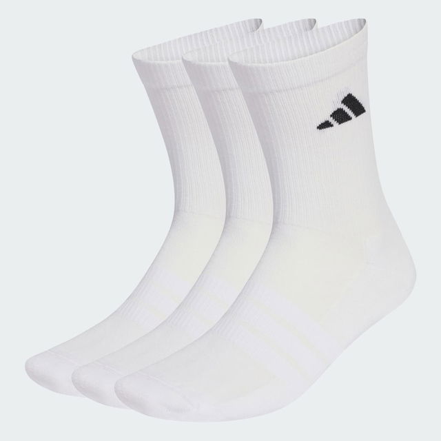Athletic Cushioned Mid-Calf Socks 3-Pack